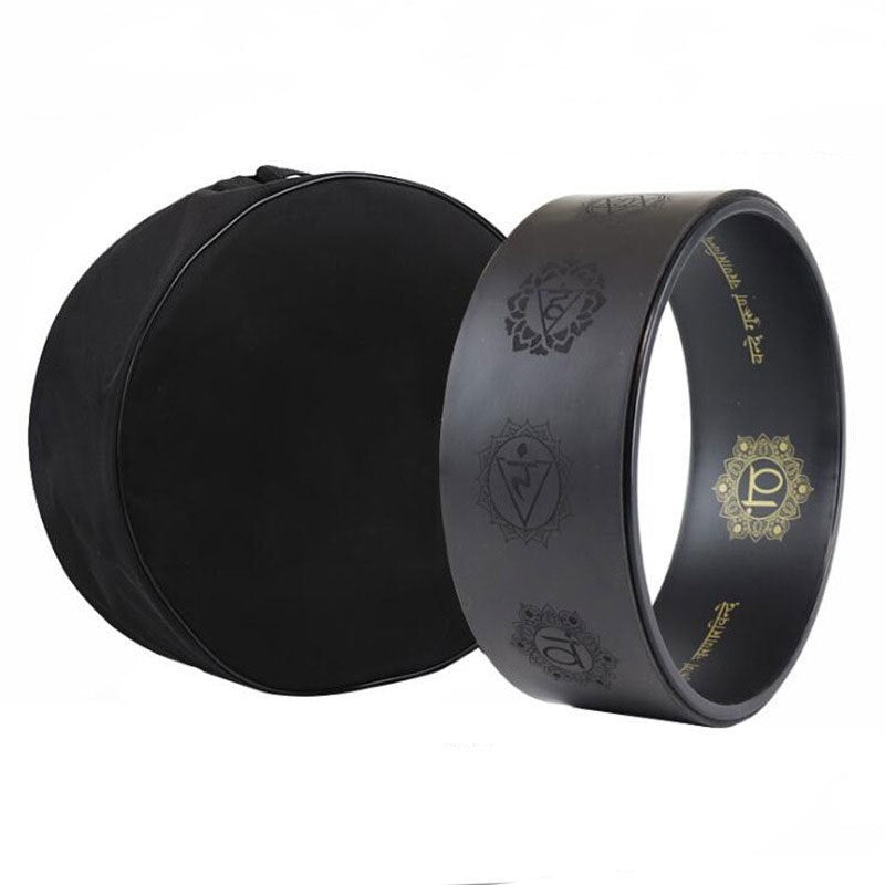 Stretch Deeper Cork Yoga Wheel