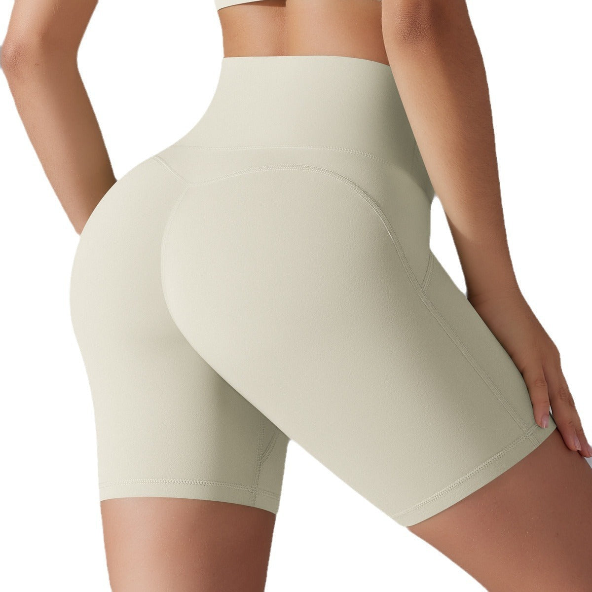 High-Waist Comfort Yoga Shorts