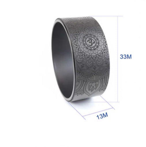 Stretch Deeper Cork Yoga Wheel