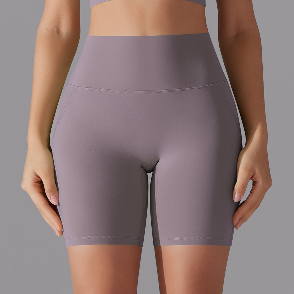 High-Waist Comfort Yoga Shorts