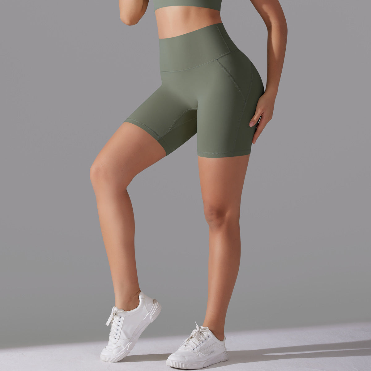 High-Waist Comfort Yoga Shorts