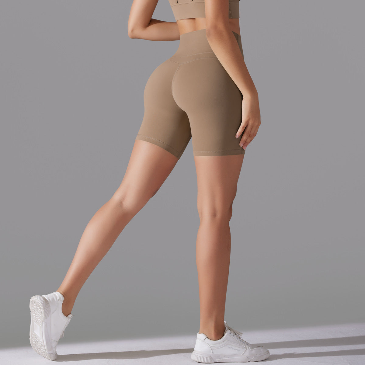 High-Waist Comfort Yoga Shorts