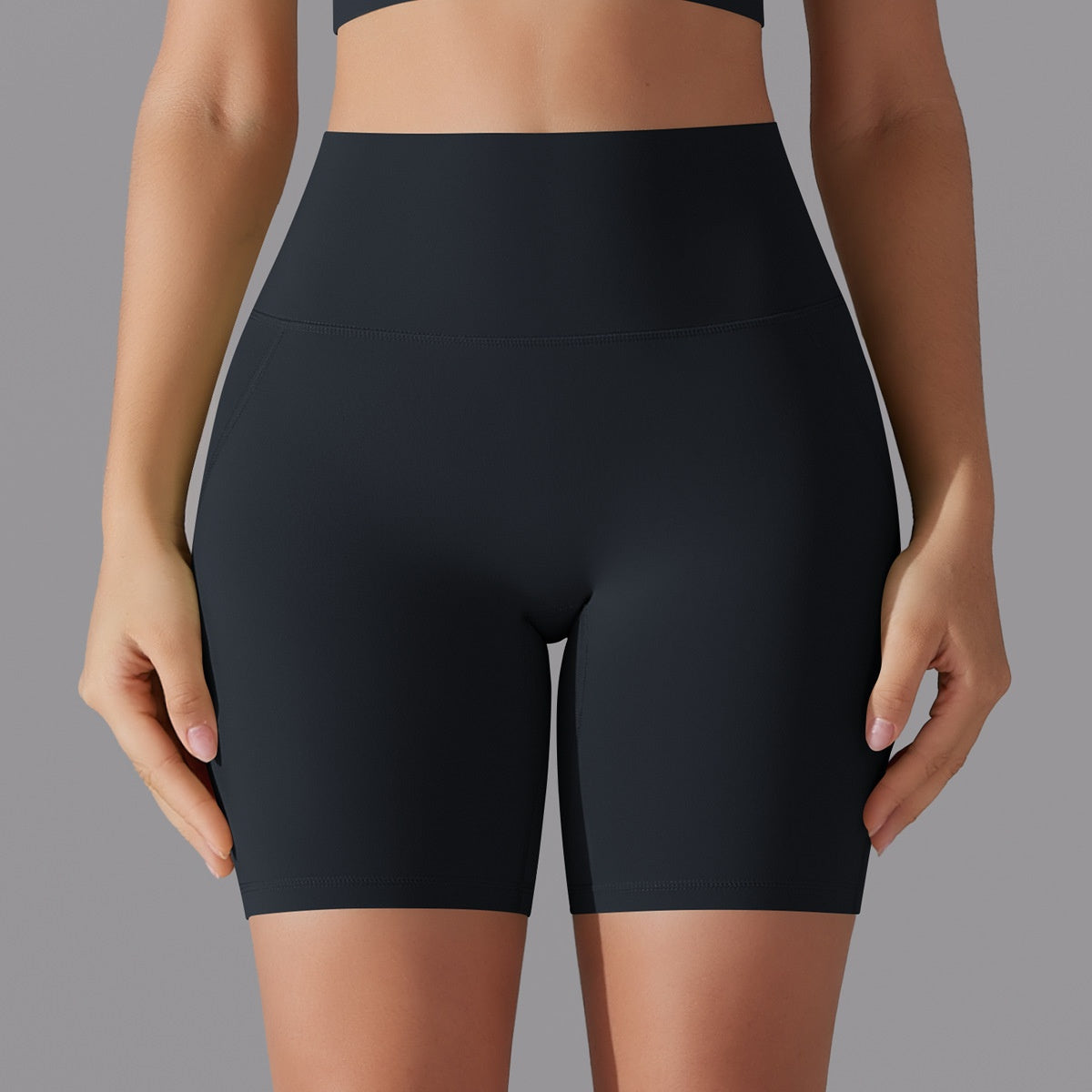High-Waist Comfort Yoga Shorts