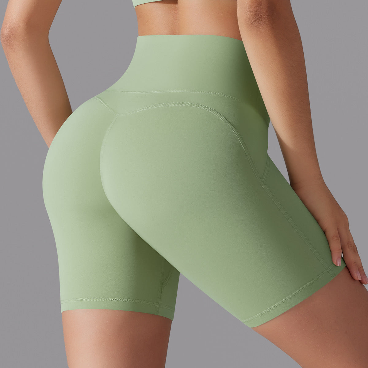 High-Waist Comfort Yoga Shorts