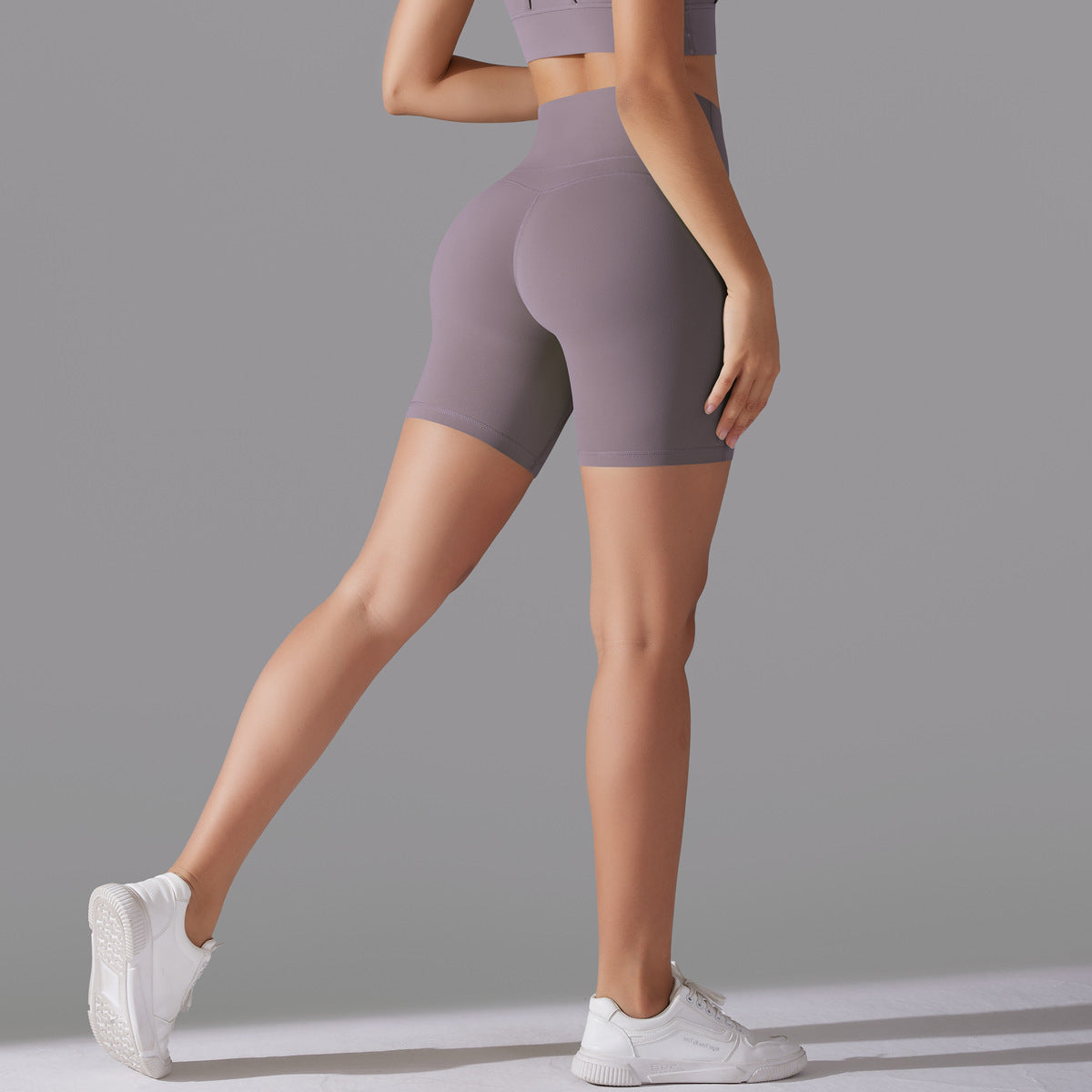 High-Waist Comfort Yoga Shorts