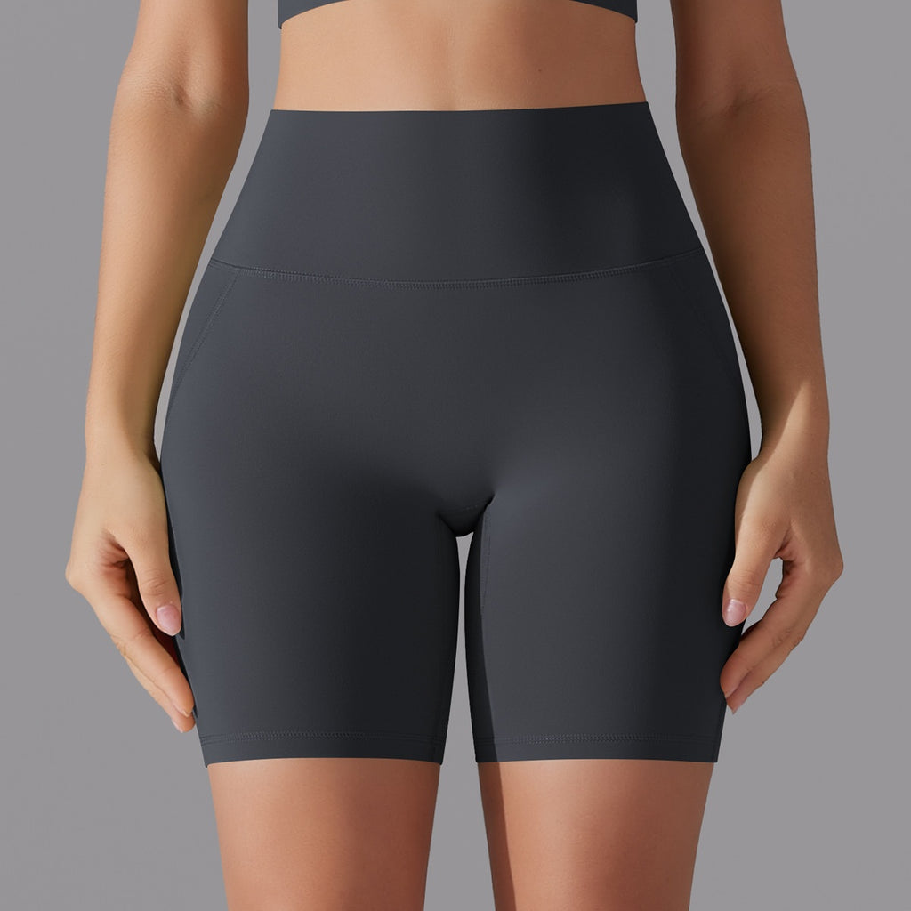 High-Waist Comfort Yoga Shorts