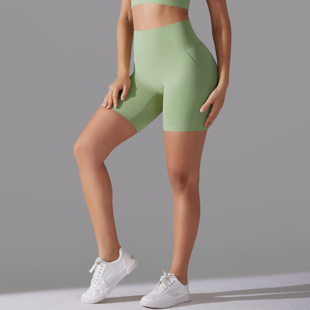 High-Waist Comfort Yoga Shorts