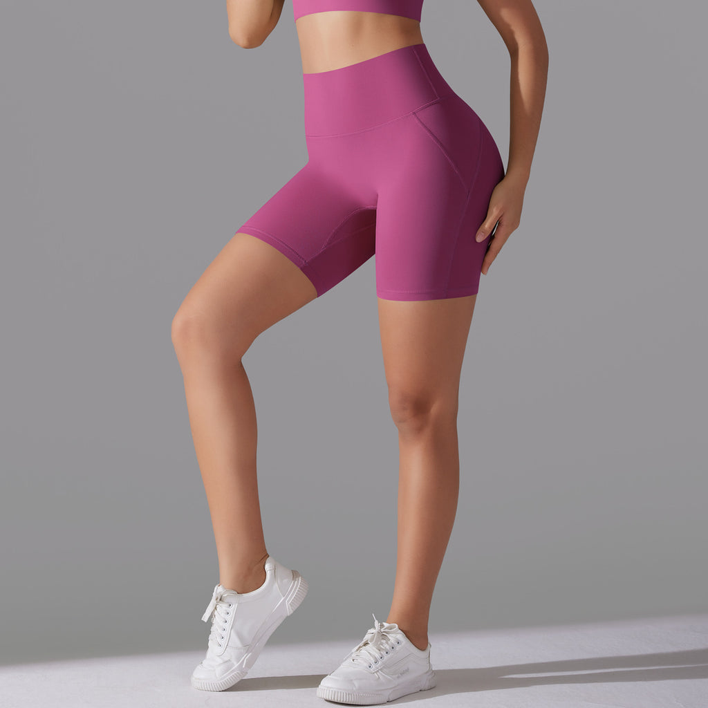 High-Waist Comfort Yoga Shorts