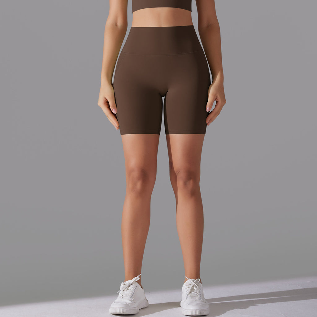 High-Waist Comfort Yoga Shorts