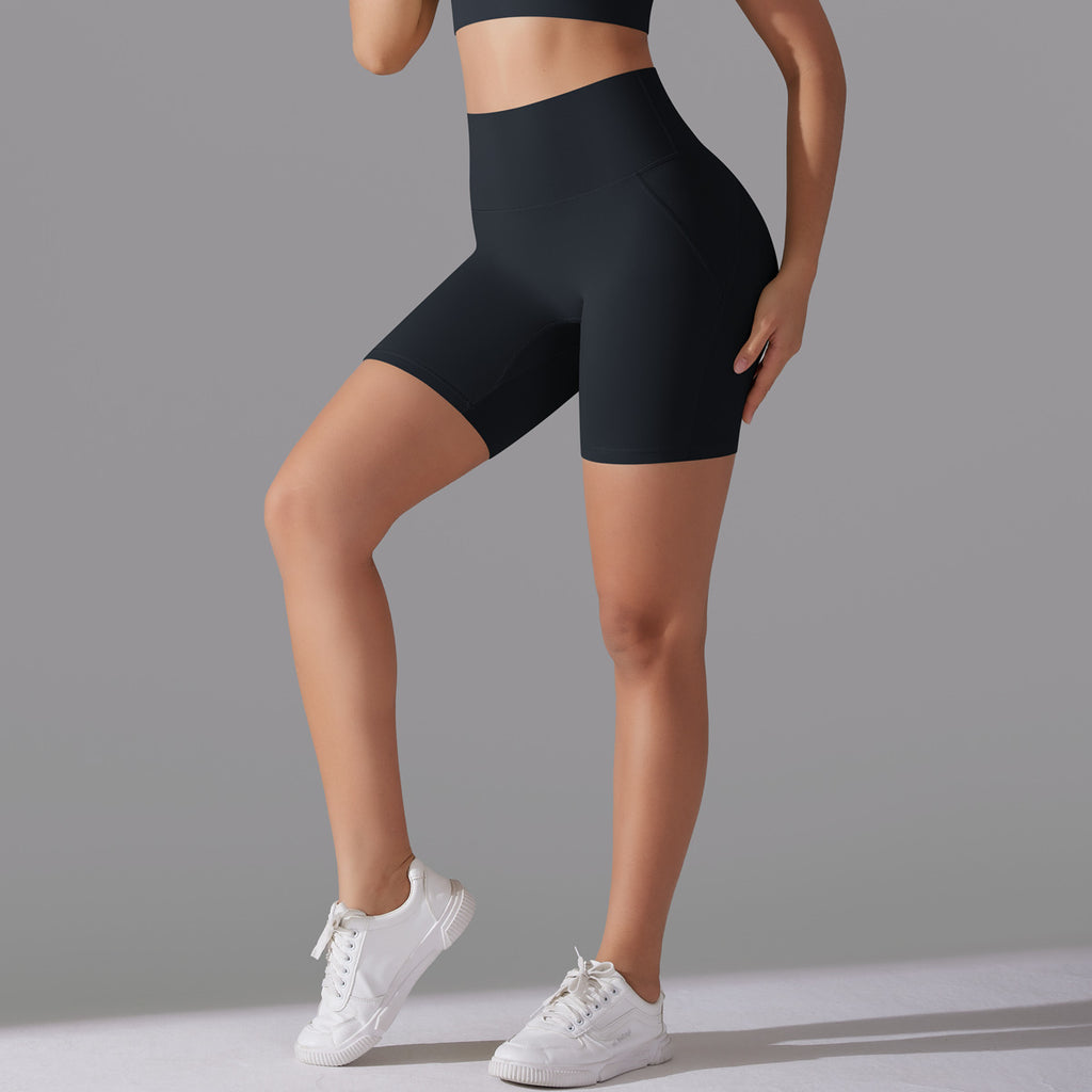 High-Waist Comfort Yoga Shorts