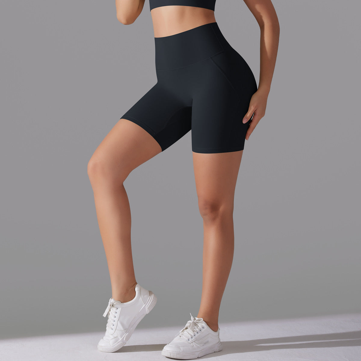 High-Waist Comfort Yoga Shorts