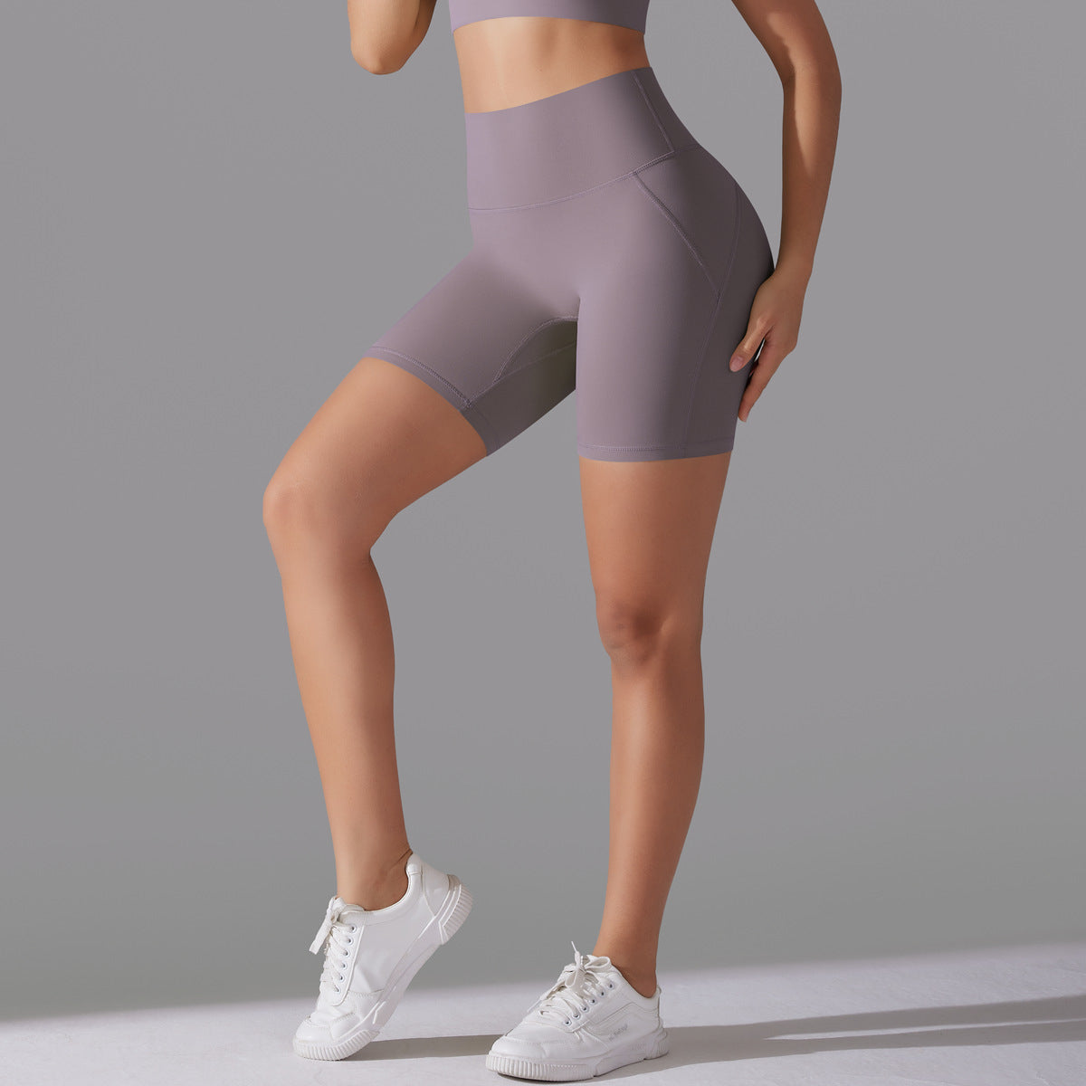 High-Waist Comfort Yoga Shorts