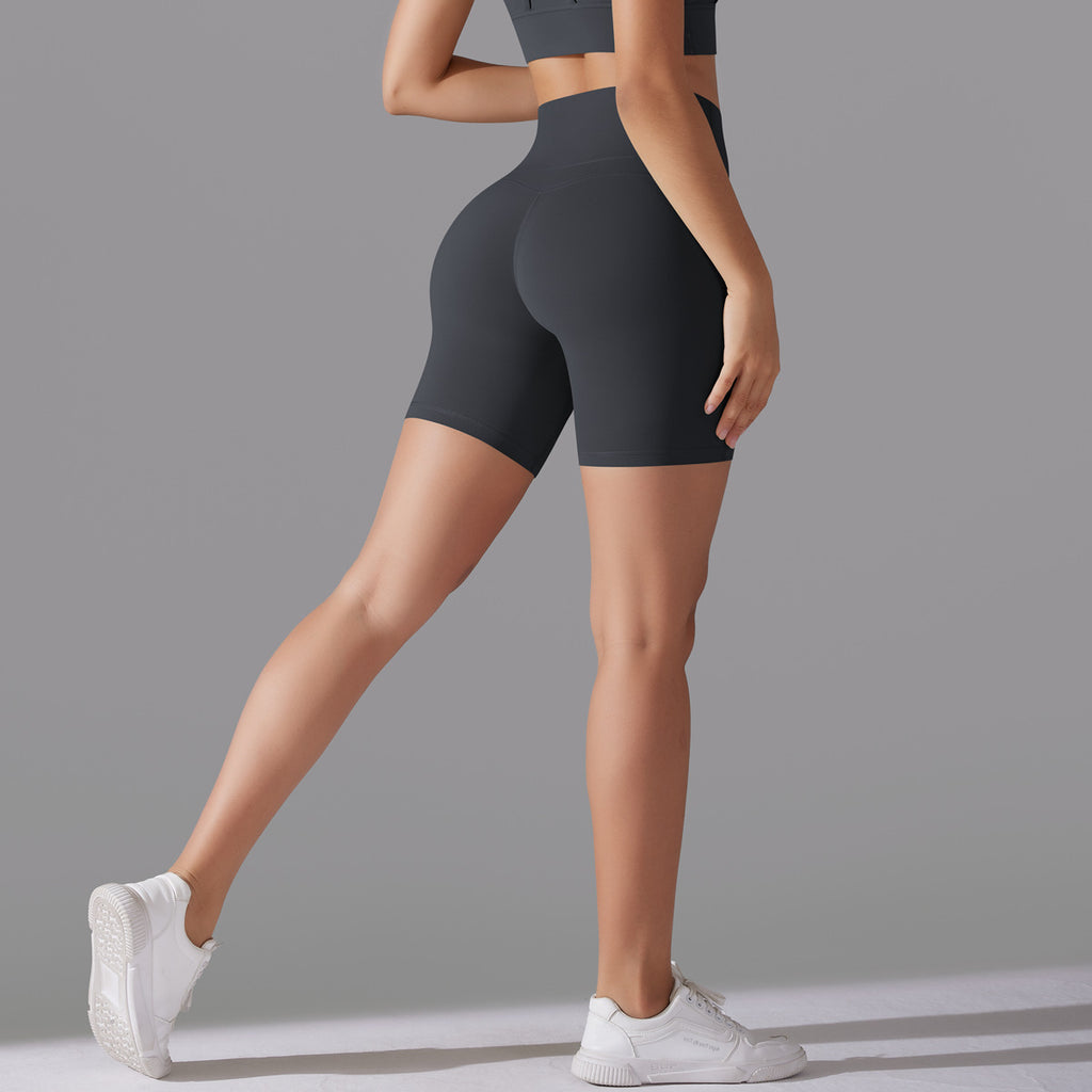 High-Waist Comfort Yoga Shorts