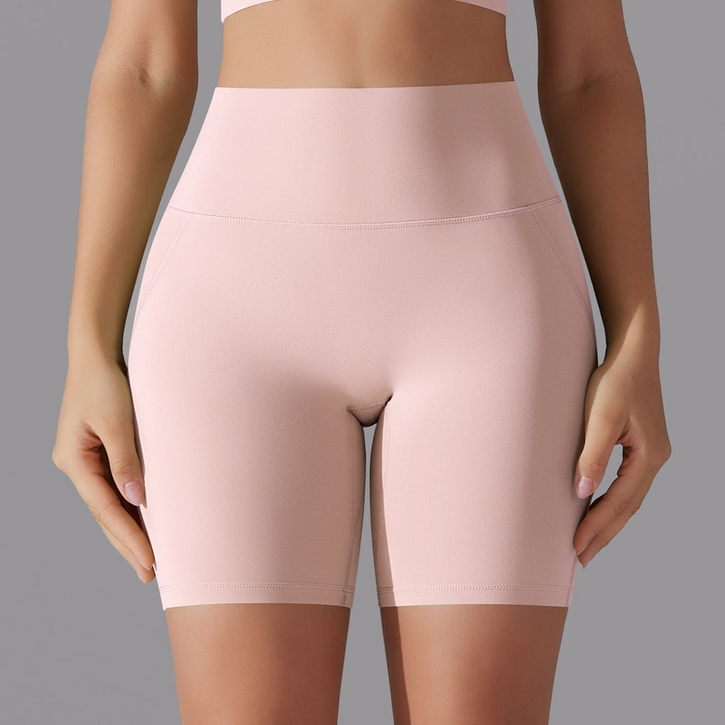 High-Waist Comfort Yoga Shorts